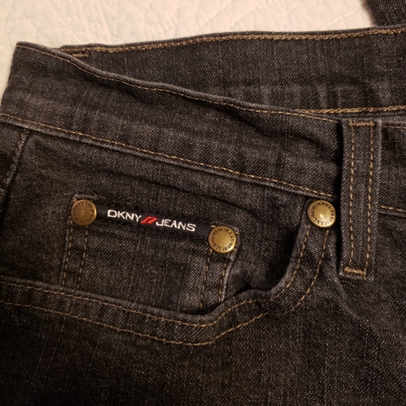 DKNY jeans with rhinestone embellishment - Picture 3 of 5